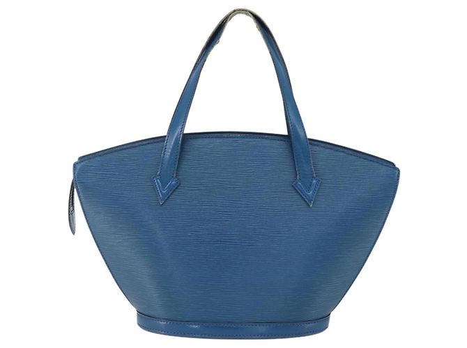 LOUIS VUITTON Borsa a Spalla Epi Saint Jacques Blu M52275 LV Auth 169873 - vista 2
