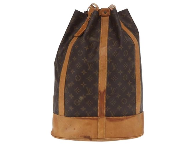LOUIS VUITTON Borsa a Spalla Monogram Randonnee GM M42244 LV Auth 169098 Monogramma - vista 13