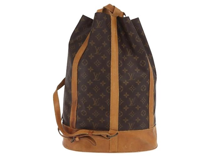 LOUIS VUITTON Borsa a Spalla Monogram Randonnee GM M42244 LV Auth 169098 Monogramma - vista 2