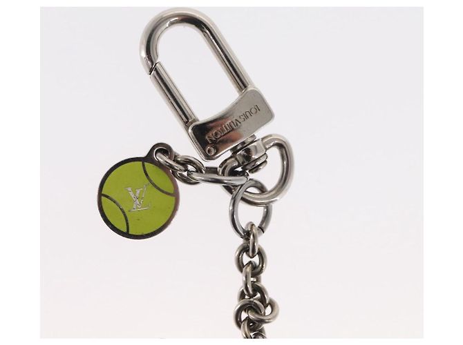 LOUIS VUITTON BijouxSac ELV Llave de Perro de metal Plata M00747 LV Auth 169133 - vista 4