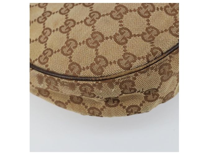 Borsa a Spalla GG Canvas Gucci Beige Argento 122790 Auth 169102 - view 16
