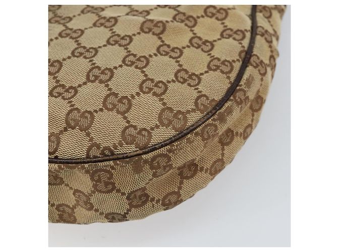 Borsa a Spalla GG Canvas Gucci Beige Argento 122790 Auth 169102 - view 17