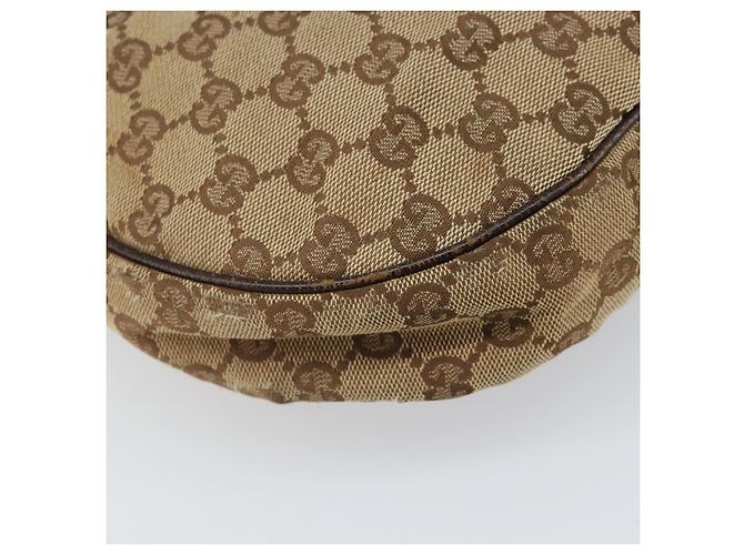 Borsa a Spalla GG Canvas Gucci Beige Argento 122790 Auth 169102 - view 18