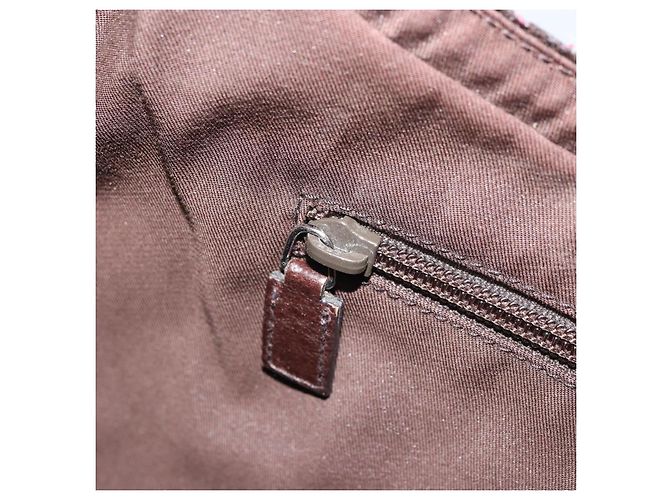Borsa a Spalla GG Canvas Gucci Beige Argento 122790 Auth 169102 - view 23