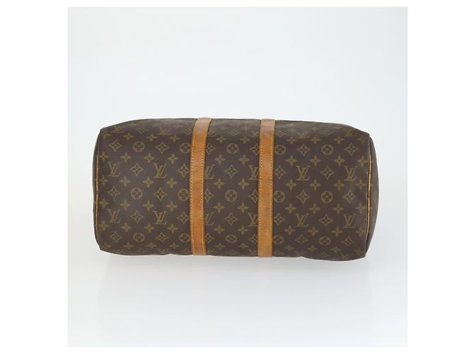 LOUIS VUITTON Monogram Keepall 45 Boston Bag M41428 LV Auth 166548 - view 5