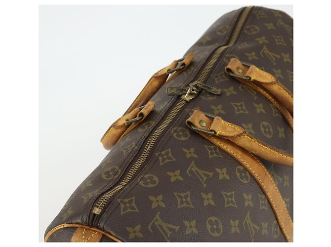 LOUIS VUITTON Monogram Keepall 45 Boston Bag M41428 LV Auth 166548 - view 6