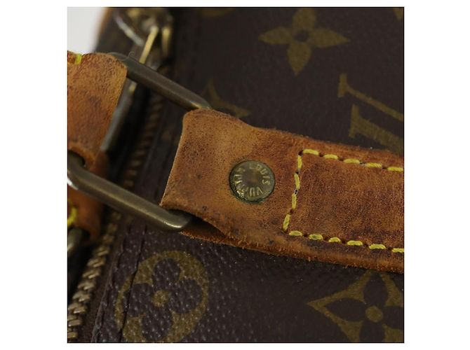 LOUIS VUITTON Monogram Keepall 45 Boston Bag M41428 LV Auth 166548 - view 9