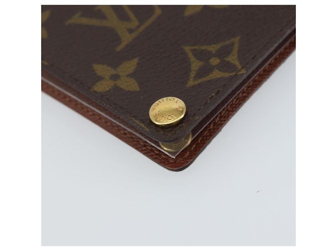 LOUIS VUITTON Monogram Porto Cartes Crdit Pression Estojo de Cartões M60937 Auth hk3430 Monograma - vista 16