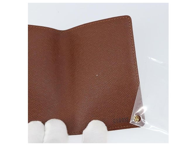 LOUIS VUITTON Monogram Porto Cartes Crdit Pression Estojo de Cartões M60937 Auth hk3430 Monograma - vista 17