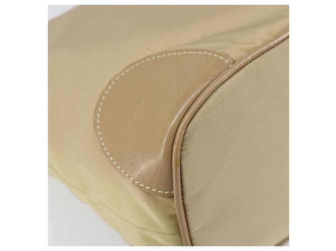 Borsa a Spalla PRADA Nylon Beige Argento Autentica 169023 - vista 17