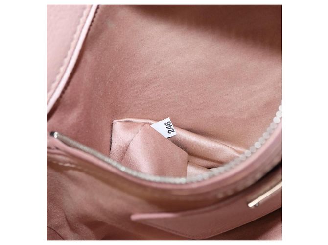 Miu Miu Handtasche aus Leder 2-in-1 Rosa Silber Authentisch 165405 Pink - Ansicht 12