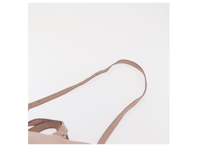 Miu Miu Handtasche aus Leder 2-in-1 Rosa Silber Authentisch 165405 Pink - Ansicht 14