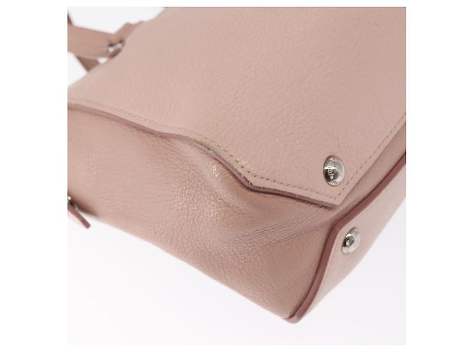 Miu Miu Handtasche aus Leder 2-in-1 Rosa Silber Authentisch 165405 Pink - Ansicht 16