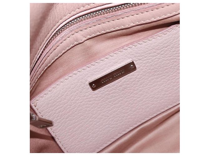 Miu Miu Handtasche aus Leder 2-in-1 Rosa Silber Authentisch 165405 Pink - Ansicht 20