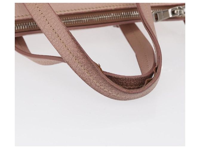 Miu Miu Handtasche aus Leder 2-in-1 Rosa Silber Authentisch 165405 Pink - Ansicht 7