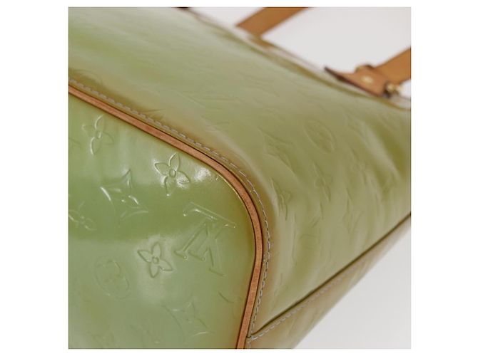LOUIS VUITTON Borsa a Mano Monogram Vernis Houston Blu Baby M91005 LV Auth 168158 Blu chiaro - vista 15