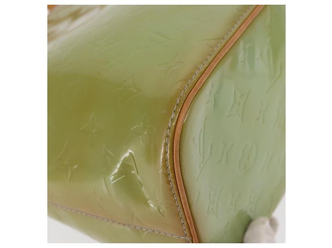 LOUIS VUITTON Borsa a Mano Monogram Vernis Houston Blu Baby M91005 LV Auth 168158 Blu chiaro - vista 16