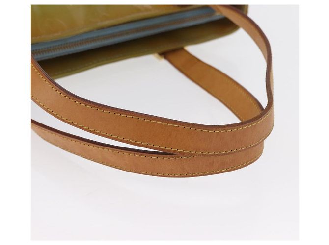 LOUIS VUITTON Borsa a Mano Monogram Vernis Houston Blu Baby M91005 LV Auth 168158 Blu chiaro - vista 7