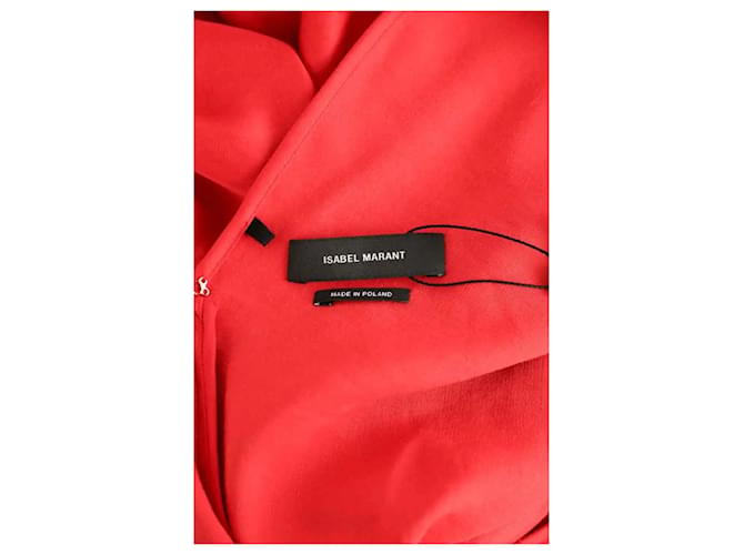 Isabel Marant Vestido rojo Roja - vista 5