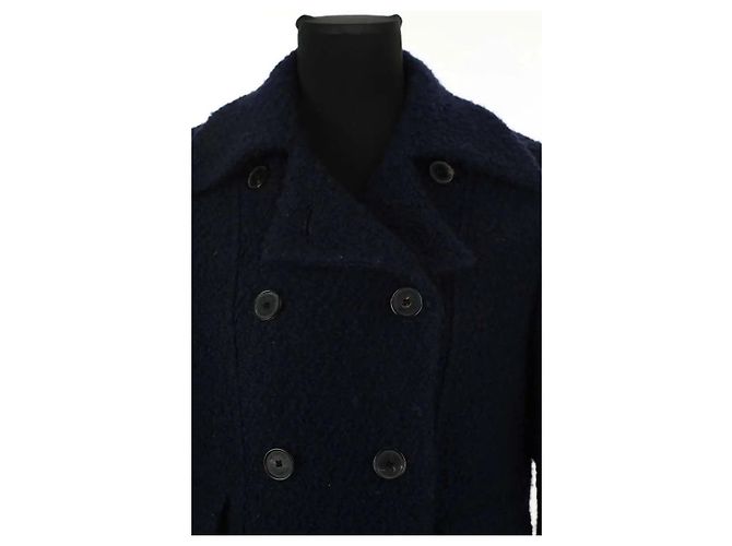 The Kooples Abrigo azul marino - vista 2
