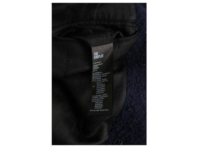 The Kooples Abrigo azul marino - vista 6