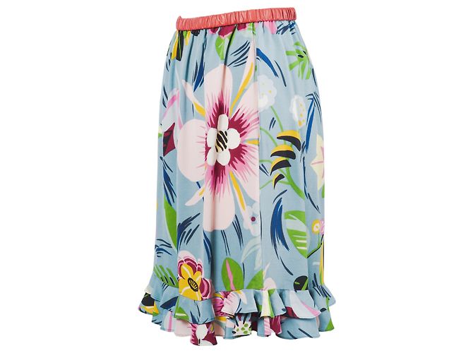 Falda icónica de estampado floral tropical de Gucci por Tom Ford - vista 2