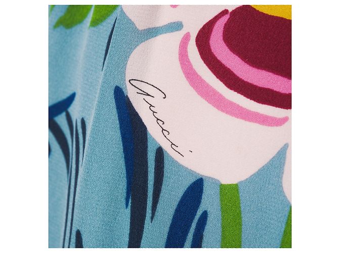 Falda icónica de estampado floral tropical de Gucci por Tom Ford - vista 4