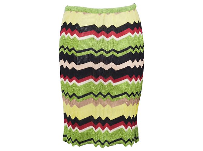 Falda de punto con zigzag Missoni - vista 3