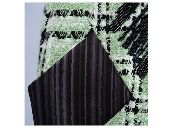 Autre Marque Vestido Midi Verde Peter Pilotto - vista 6