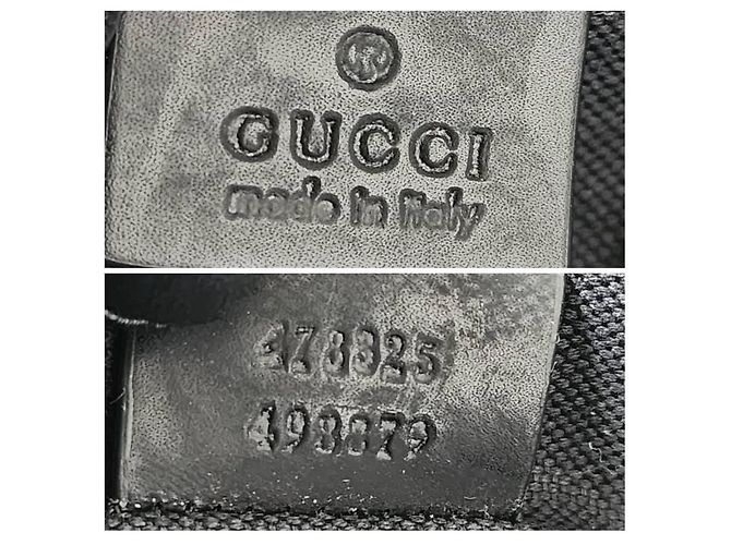 Marsupio GG Supreme Monogram Web Gucci Nero/Grigio - vista 2
