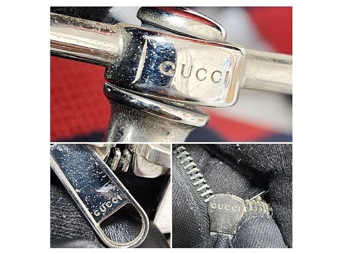 Marsupio GG Supreme Monogram Web Gucci Nero/Grigio - vista 6