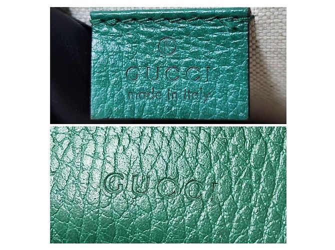 Borsa a tracolla Dionysus in pelle piccola verde Gucci - vista 2