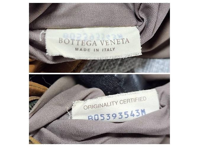 Borsa Messenger Intrecciato Bottega Veneta Beige - vista 2