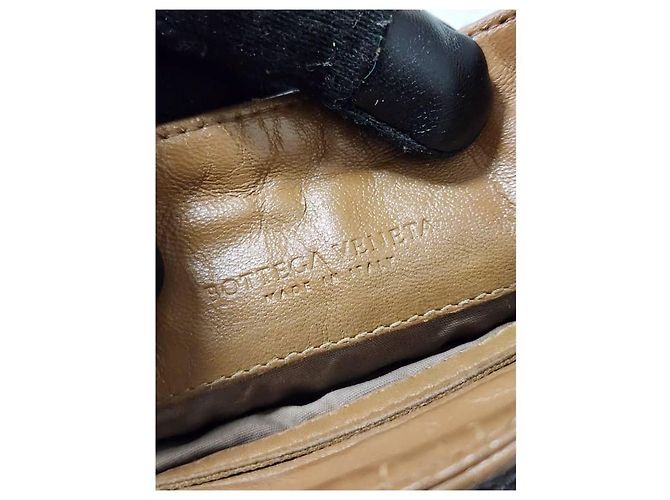 Borsa Messenger Intrecciato Bottega Veneta Beige - vista 5