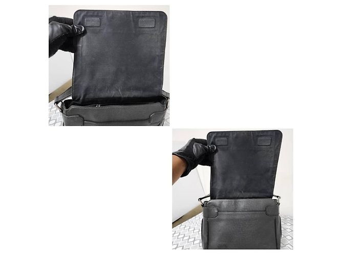 Borsa Messenger Viktor Taiga Louis Vuitton Nera Nero - vista 6