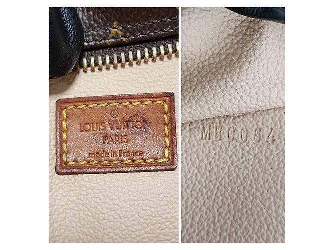 LOUIS VUITTON Trousse Toilette 28 in Tela Monogramma Marrone - vista 2