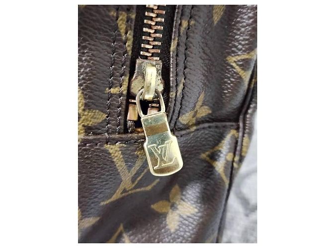LOUIS VUITTON Trousse Toilette 28 in Tela Monogramma Marrone - vista 5