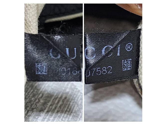 Borsa a spalla media Marmont in pelle martellata nera GUCCI Nero - vista 5