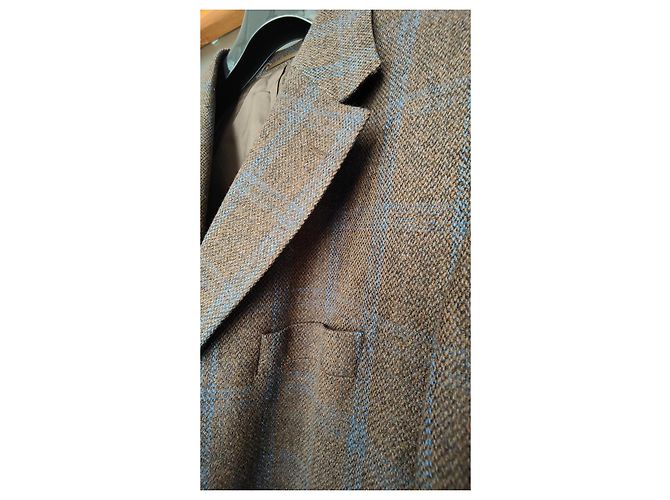 Giacca Hugo Boss Angelico in tweed marrone - vista 2