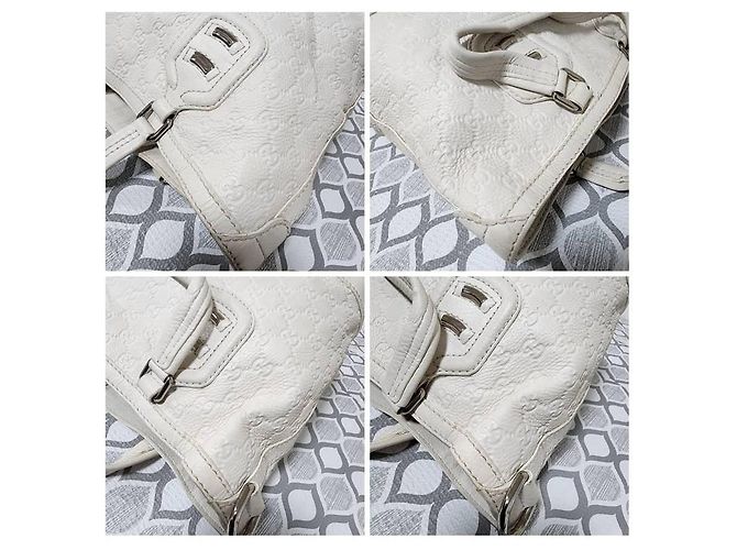 Borsa Tote Gucci GG Signature Off-White Bianco - vista 10
