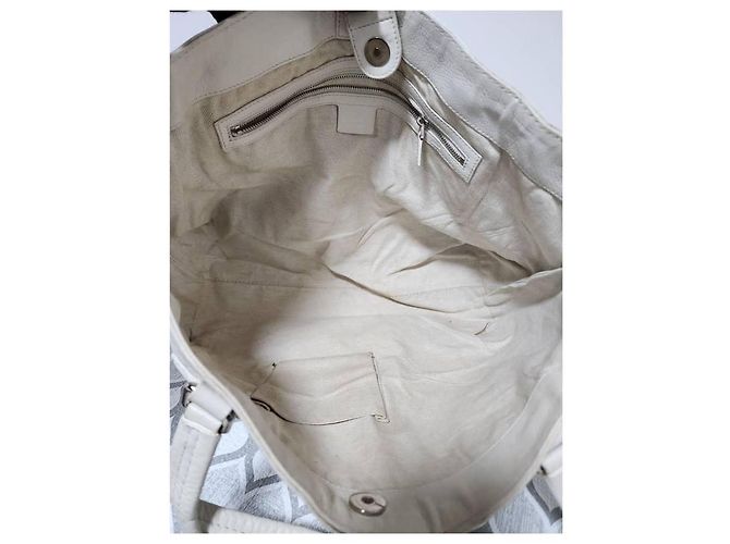 Borsa Tote Gucci GG Signature Off-White Bianco - vista 13