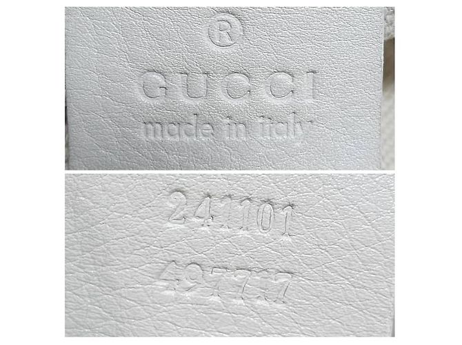 Borsa Tote Gucci GG Signature Off-White Bianco - vista 2