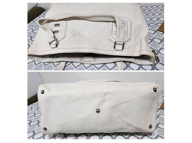 Borsa Tote Gucci GG Signature Off-White Bianco - vista 6