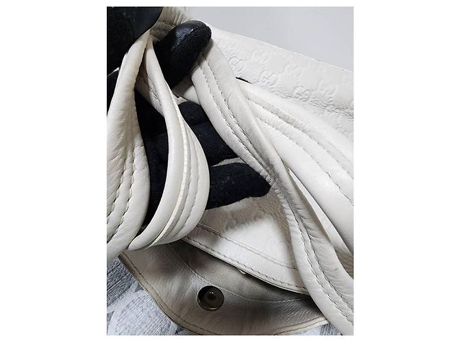 Borsa Tote Gucci GG Signature Off-White Bianco - vista 9