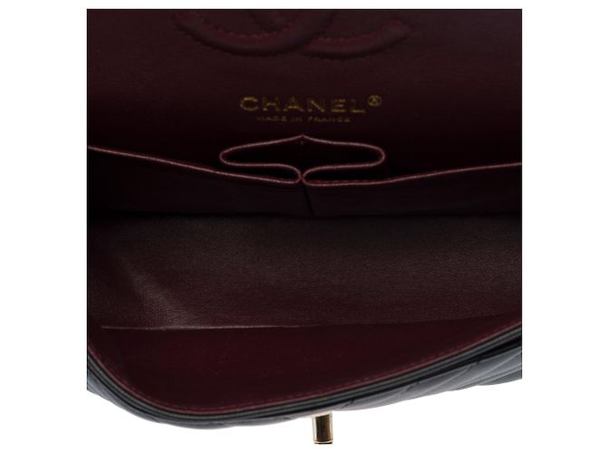 Sac CHANEL Timeless/Classique en Cuir Noir - 103317 - vue 9