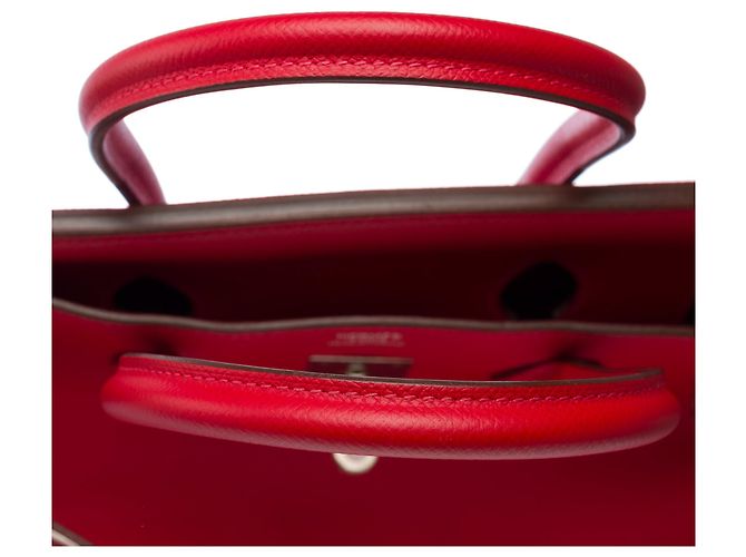 Hermès Borsa HERMES Birkin 35 in Pelle Rossa - 103312 Rosso - Ansicht 10