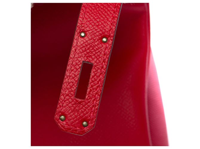 Hermès Borsa HERMES Birkin 35 in Pelle Rossa - 103312 Rosso - Ansicht 8