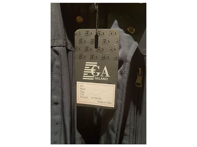 Autre Marque Giacca blu navy imbottita Blu scuro - vista 2