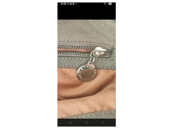 Stella Mc Cartney Stella McCartney Falabella Handtasche Lammleder Grau - Ansicht 5