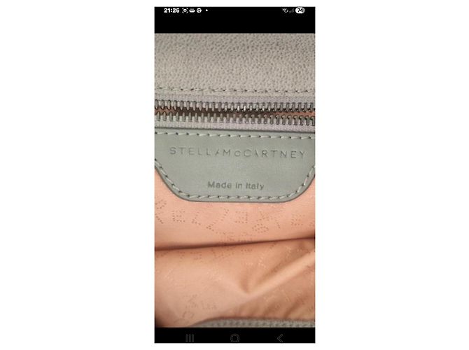 Stella Mc Cartney Stella McCartney Falabella Handtasche Lammleder Grau - Ansicht 6